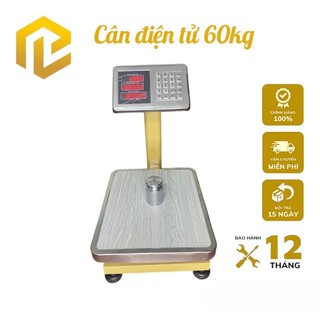 Cân tính tiền điện tử, cân bàn điện tử tối đa 60kg, giá rẻ