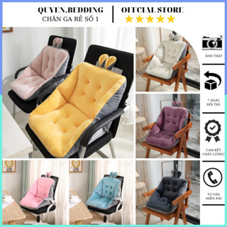 Đệm Tựa Lưng, Đệm ngồi bệt, lót ghế tai thỏ tiện lợi chống mỏi lưng , chống đau lưng -Ruột Bông Tinh Khiết 52cm x 52cm