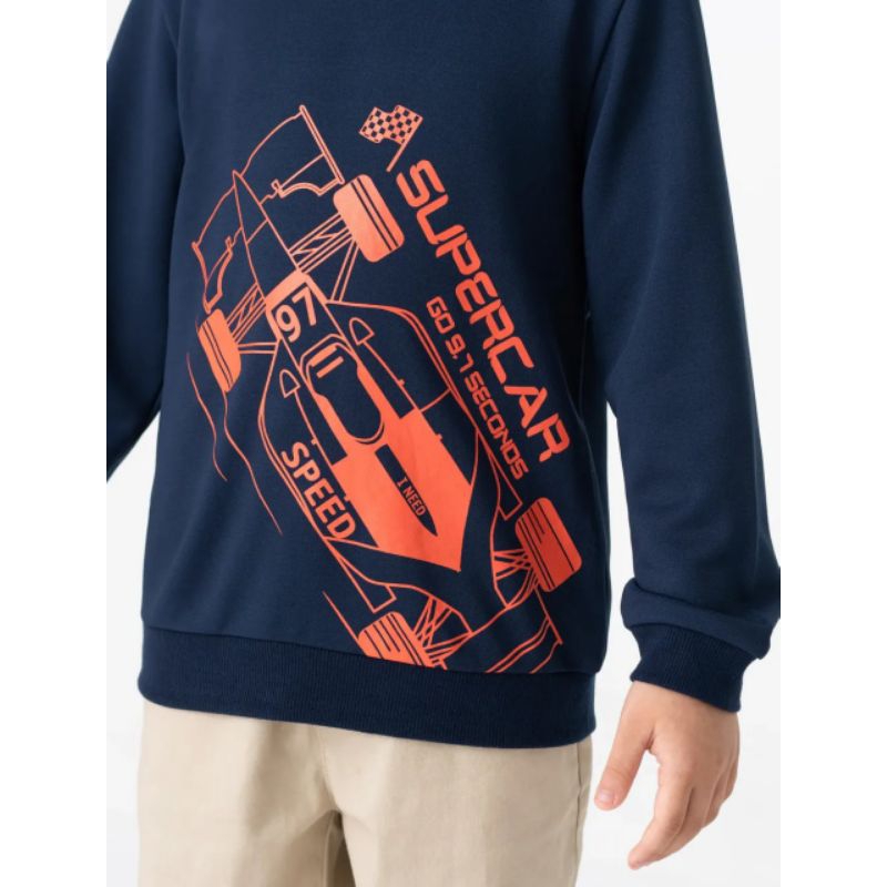 Áo nỉ bé trai có hình in Canifa