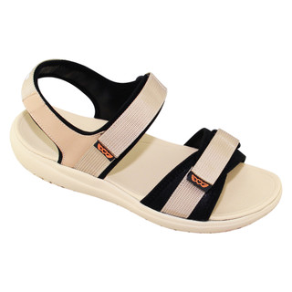 SANDAL ĐẾ BẰNG NỮ SYN.282 (Đen + Kem + Navy)