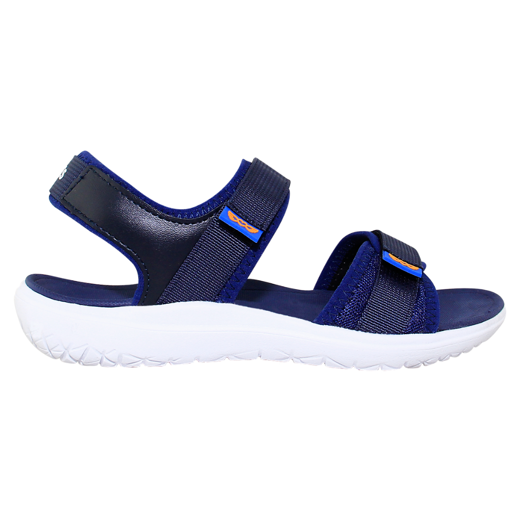 SANDAL ĐẾ BẰNG NỮ SYN.282 (Đen + Kem + Navy)