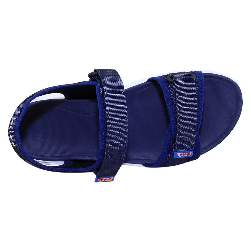 SANDAL ĐẾ BẰNG NỮ SYN.282 (Đen + Kem + Navy)