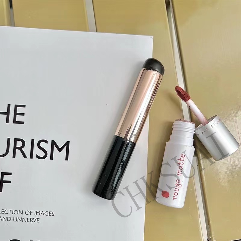 Cọ Trang Điểm Cọ Tán Son Môi Bằng Silicone Đầu Tròn Tán Ombre Siêu Mịn