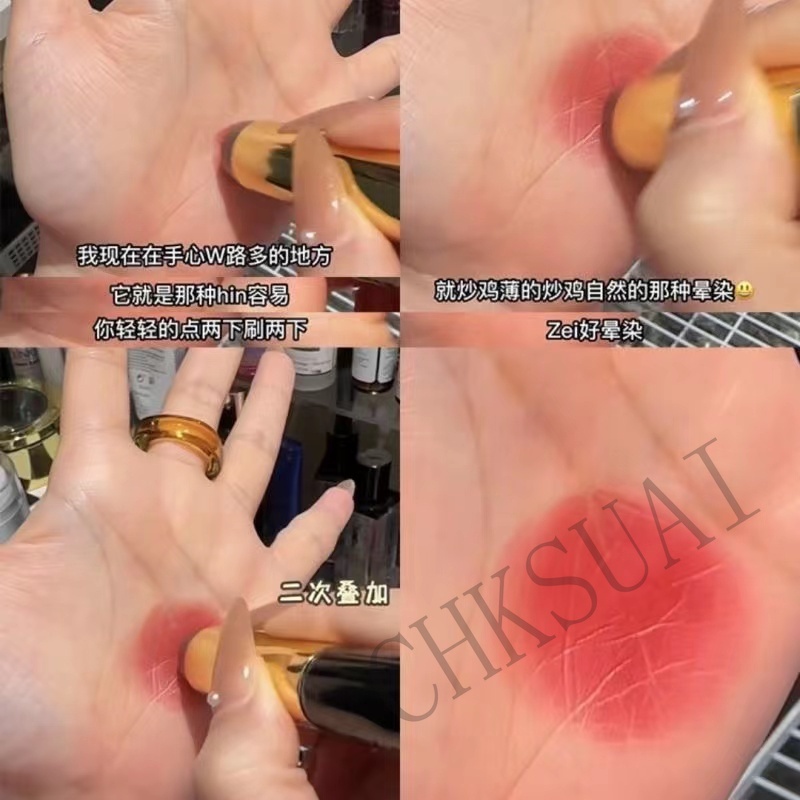 Cọ Trang Điểm Cọ Tán Son Môi Bằng Silicone Đầu Tròn Tán Ombre Siêu Mịn