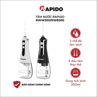 Tăm nước cầm tay Rapido -150 (pin sạc điện-bh 12 tháng)
