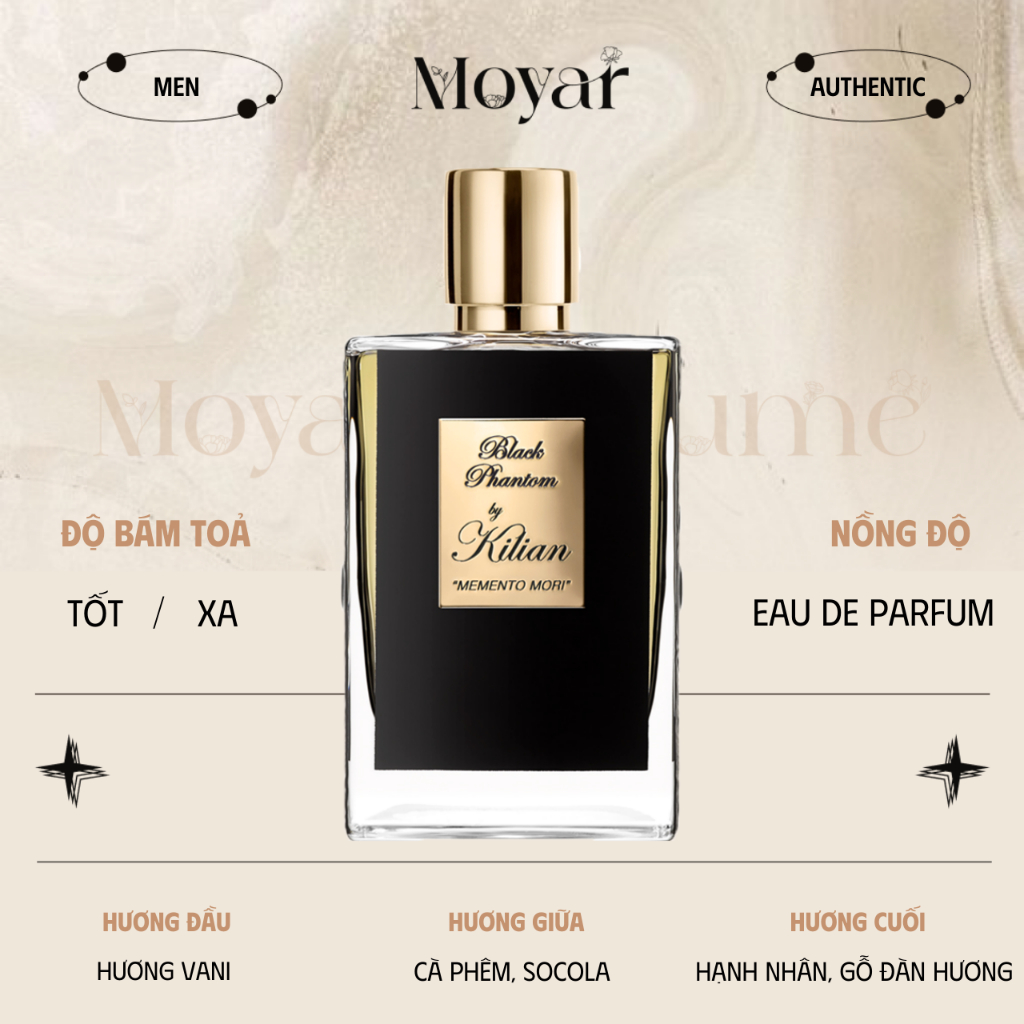 10ml Kilian Black Phantom - Memento Mori | Nước hoa nam