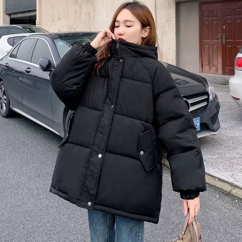 Áo khoác phao unisex nam nữ có mũ béo Hàn Quốc chuẩn loại 1 | BigBuy360 - bigbuy360.vn