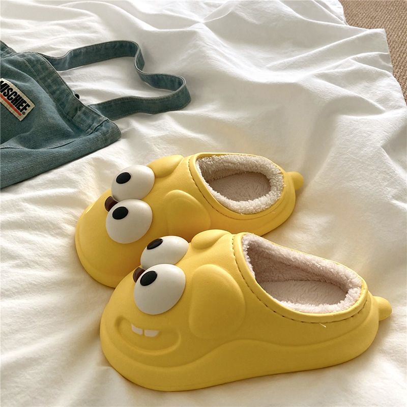 Dép sục lót bông kute chó bông đáng yêu eva mềm