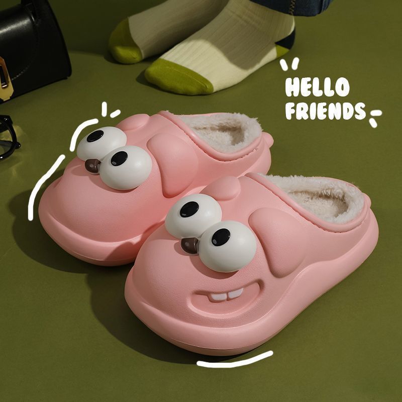 Dép sục lót bông kute chó bông đáng yêu eva mềm