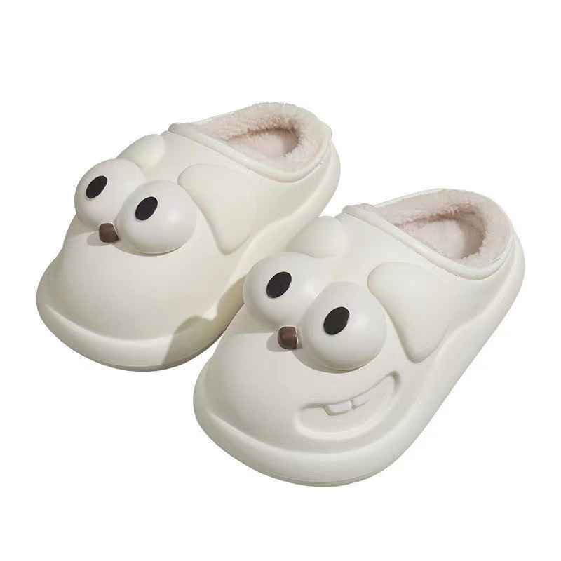 Dép sục lót bông kute chó bông đáng yêu eva mềm