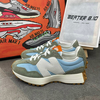 [CHÍNH HÃNG] NEW BALANCE 327 WHITE BLUE MOSS (U327SC)