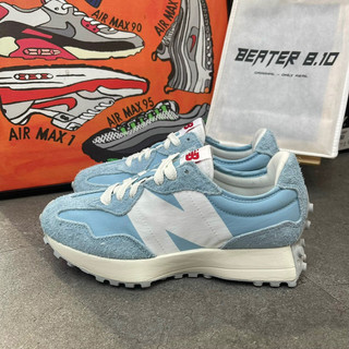 [CHÍNH HÃNG] NEW BALANCE 327 WHITE BLUE MOSS (U327SC)