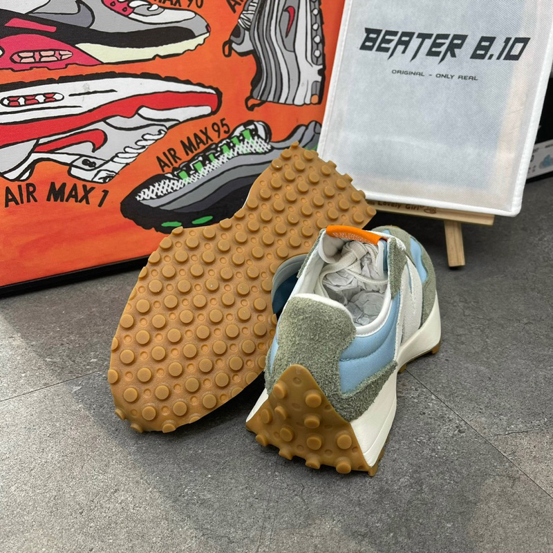 NEW BALANCE 327 WHITE BLUE MOSS