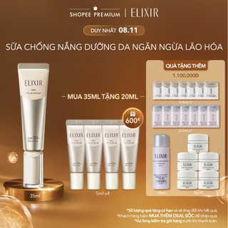 Sữa chống nắng dưỡng da ngăn ngừa lão hóa Elixir Daily UV Protector SPF50+ 35ml