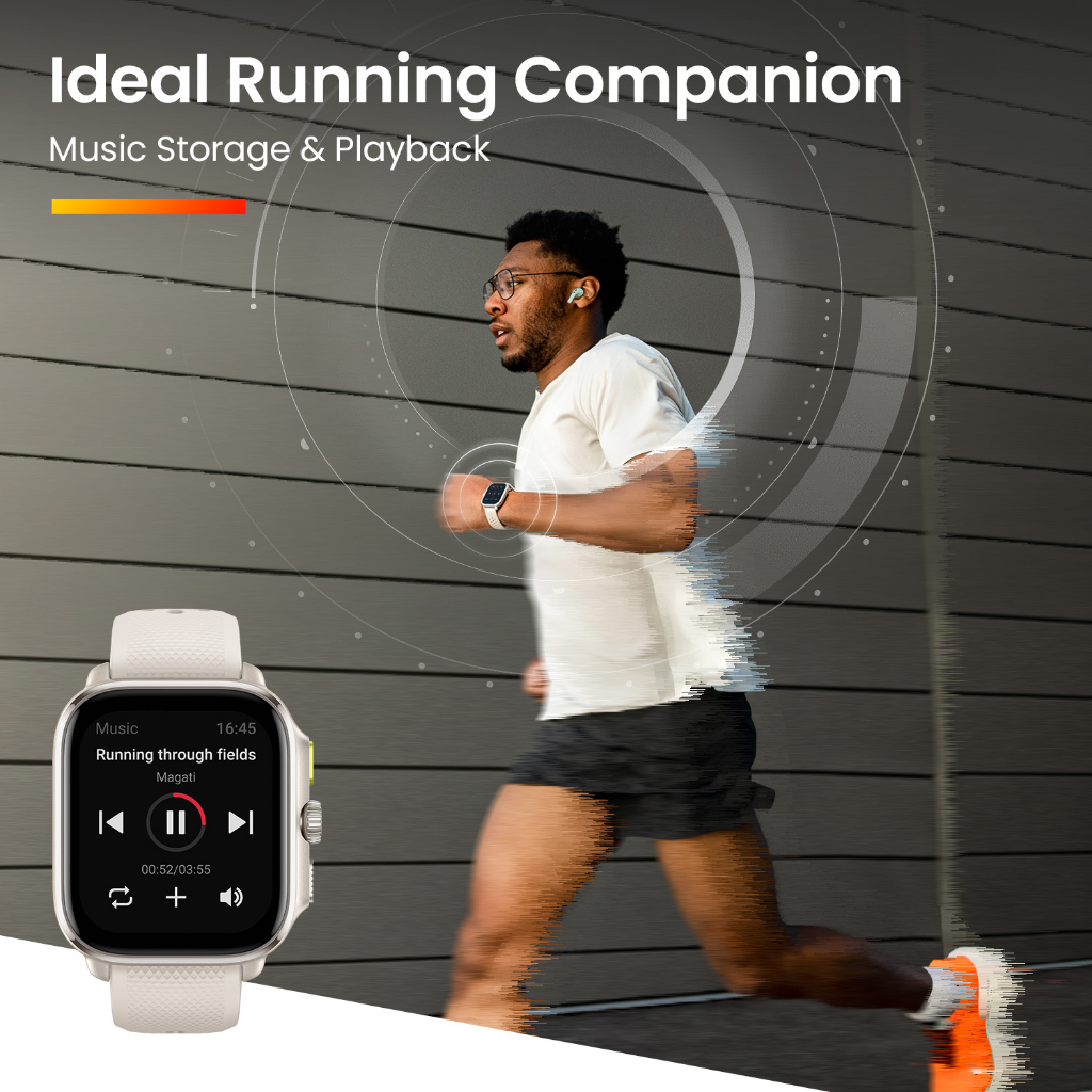 Đồng hồ thông minh Amazfit Cheetah Square - Bản đồ ngoại tuyến | Lưu trữ nhạc - Hàng chính hãng - Bảo hành 12 tháng | BigBuy360 - bigbuy360.vn