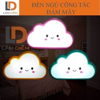 Đèn ngủ công tắc hình đám mây siêu dễ thương
