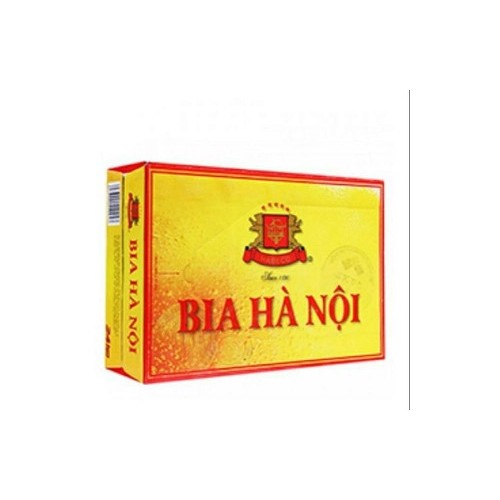 Thùng bia lon Hà Nội 330ml(24lon)
