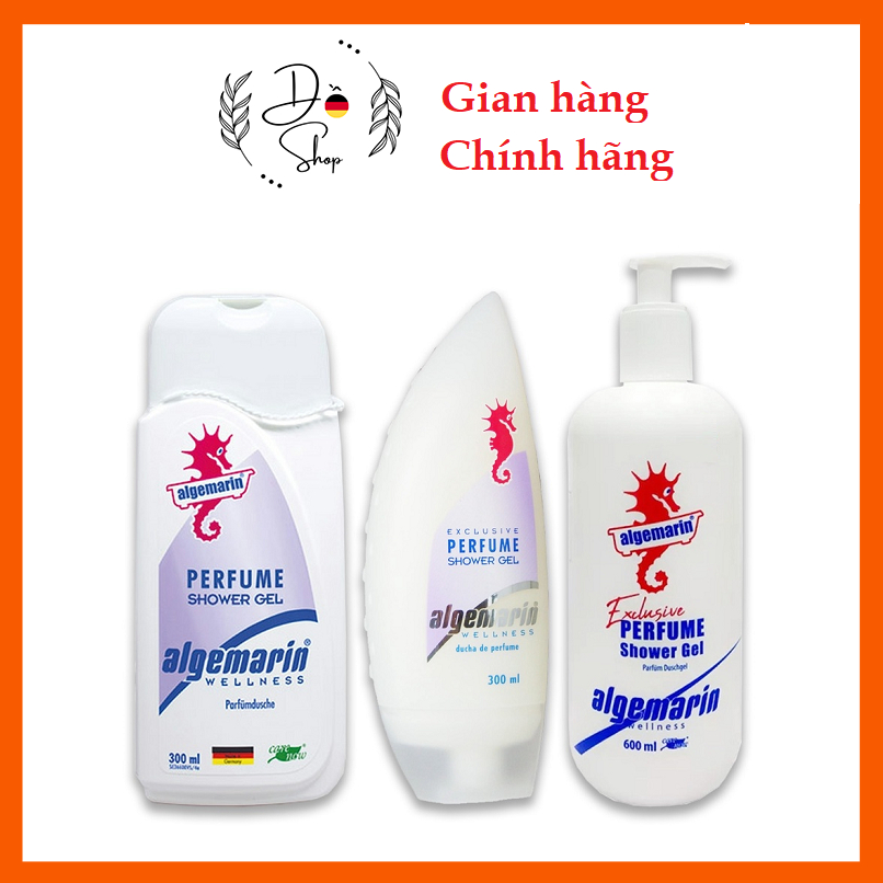 Sữa tắm cá ngựa Algemarin 600ml và 300ml [ Nội địa: Đức ]