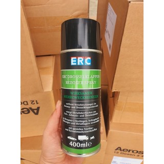 Erc- dung dịch làm sạch họng hút, bướm ga 400ml