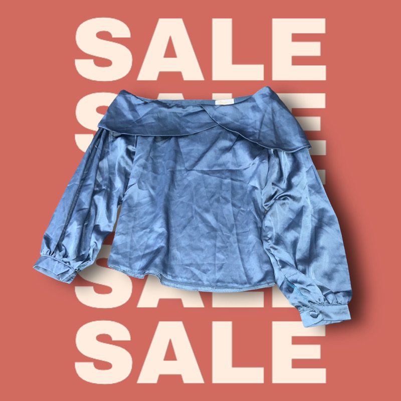 Set chân váy áo trễ vai lụa