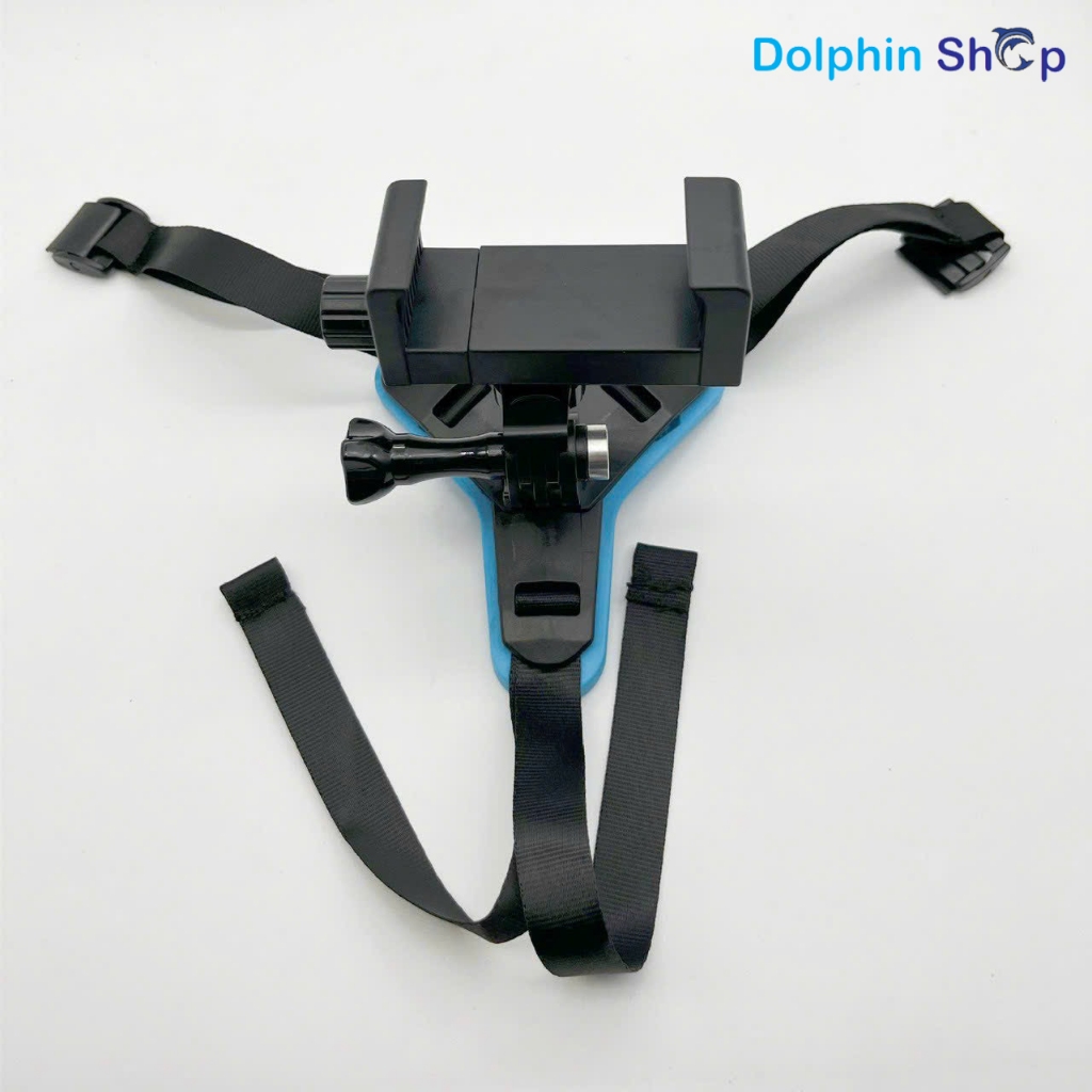 Giá Đỡ Điện Thoại Gắn Mũ Bảo Hiểm, Go Pro, Cam Hành Trình Lên Cằm Nón Bảo Hiểm