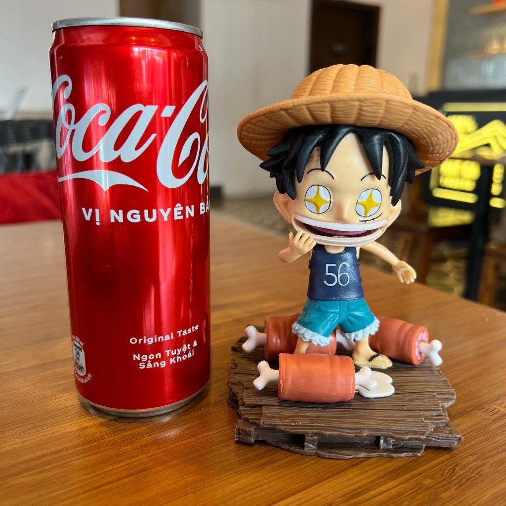 Mô Hình Luffy - One Piece Trang Trí Bàn Học Bàn Làm Việc