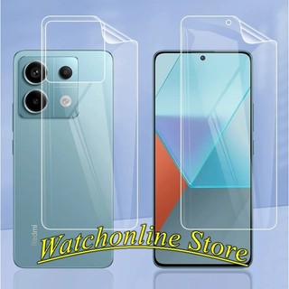 Miếng dán PPF siêu dẻo cho Xiaomi Redmi Note 13 Redmi Note 13 Pro Redmi Note 13ProPlus trong suốt