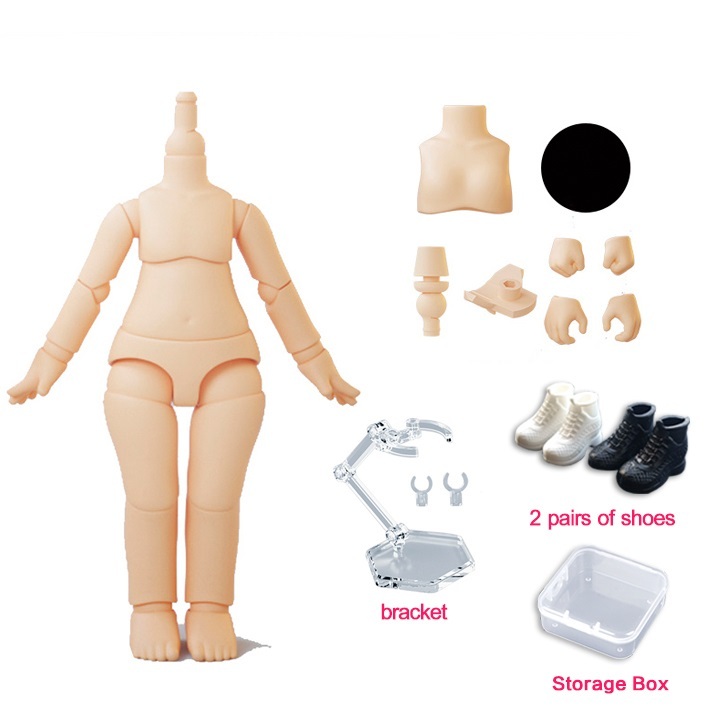 Phần thân Body Nendoll YMY Mô Hình Đồ Chơi Nhân Vật OB11 GSC Nendoroid obitsu11 1/12 BJD DDF DOD