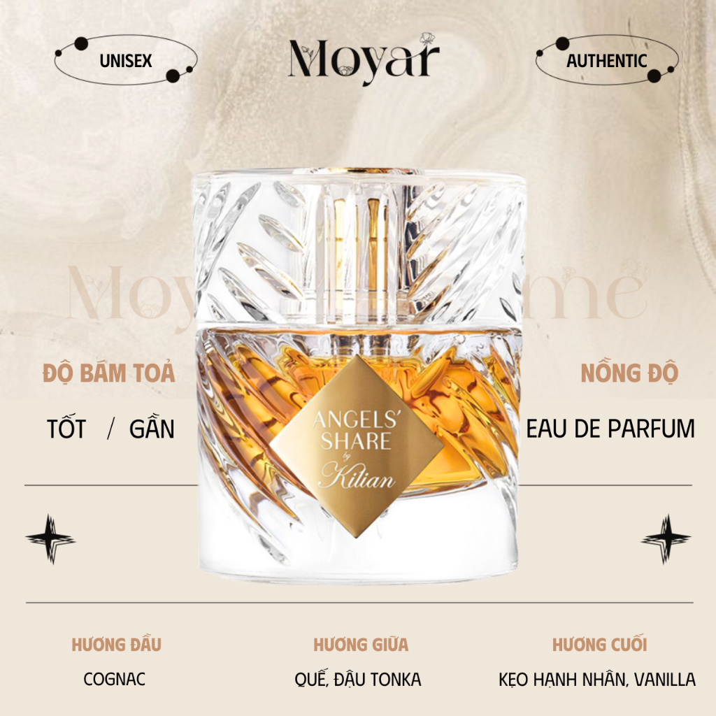 10ml Kilian Angels' Share | Nước hoa unisex