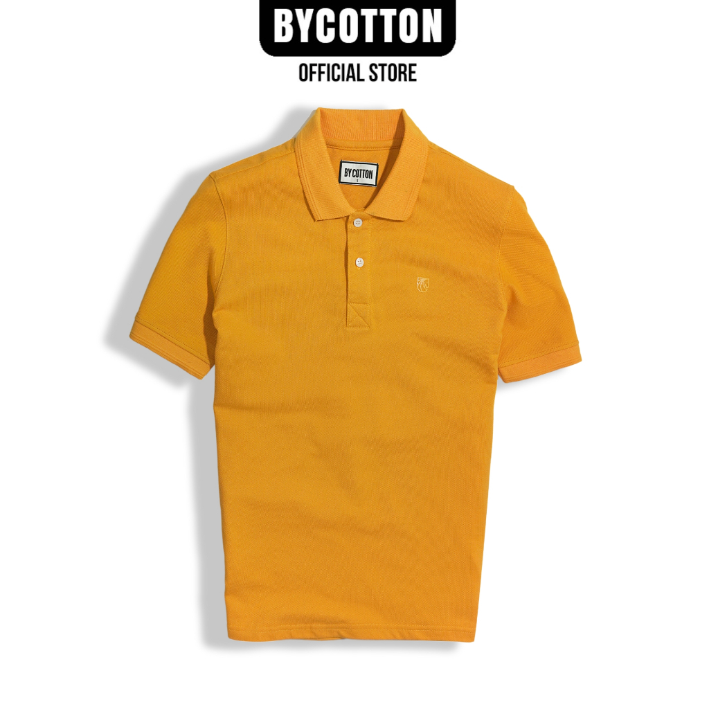 Áo Thun Nam Cao Cấp Yellow Basic Polo BY COTTON