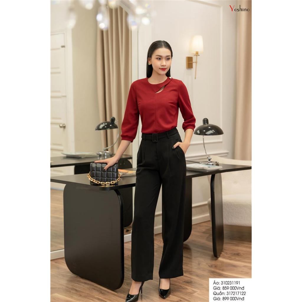 Sơ mi cổ khuyết lệ Yoshino