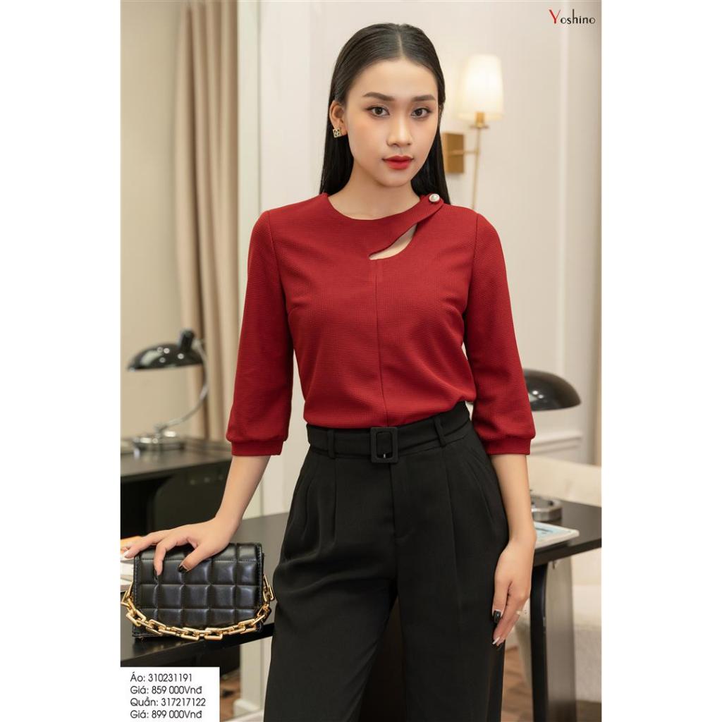 Sơ mi cổ khuyết lệ Yoshino