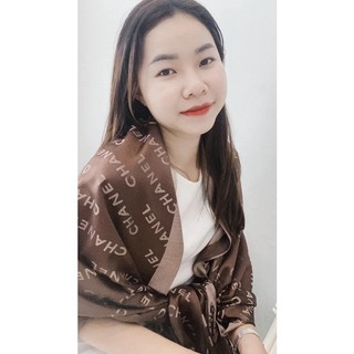 Khăn quàng cổ, Khăn choàng lụa cho nữ 90x180_Miuna