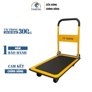 Xe Đẩy Hàng, Xe Kéo Hàng TOSHUDO Sàn Thép Tải Trọng 300kg Gấp Gọn Tiện Lợi