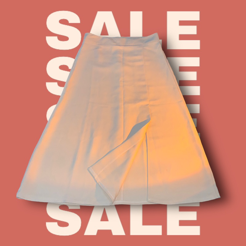 Chân váy chữ A dài