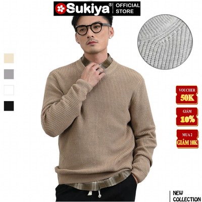 Áo Len Nam SUKIYA Chất dày dặn dáng Hàn Quốc AL10