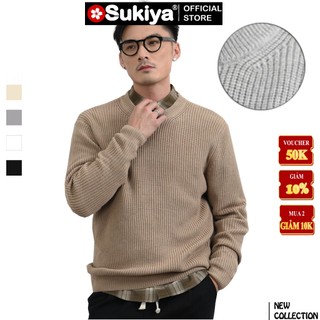 Áo Len Nam SUKIYA Chất dày dặn dáng Hàn Quốc AL10
