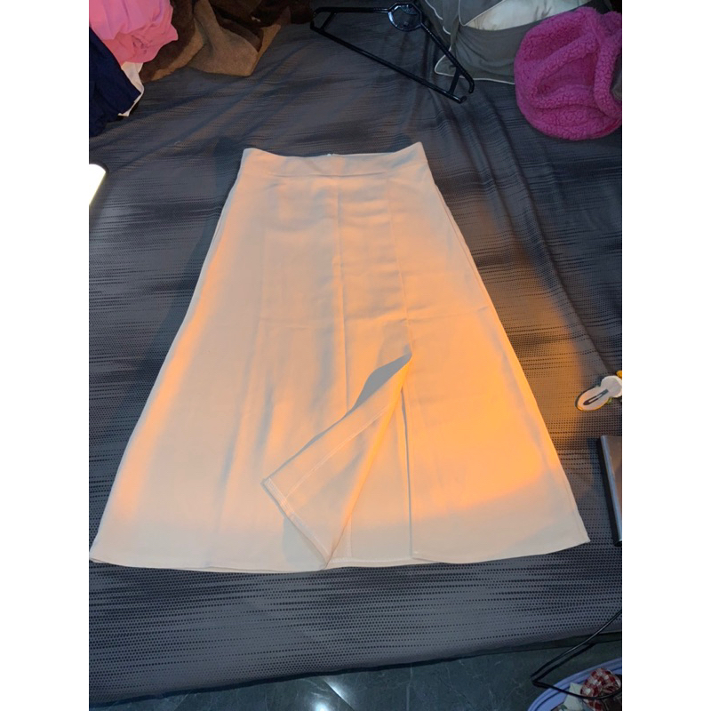 Chân váy chữ A dài