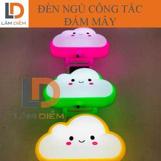 Đèn ngủ có công tắc hình đám mây
