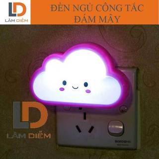 Đèn ngủ có công tắc hình đám mây