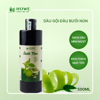Dầu gội bưởi non thiên nhiên 100% organic hữu cơ thảo dược Howe 500ml