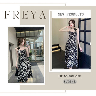 🛍Đầm váy nữ 🛍Đầm cúc hoạ mi chấm bi dáng dài kèm bông cổ xinh xắn,Váy tiểu thư đi chơi đi tiệc đều đẹp