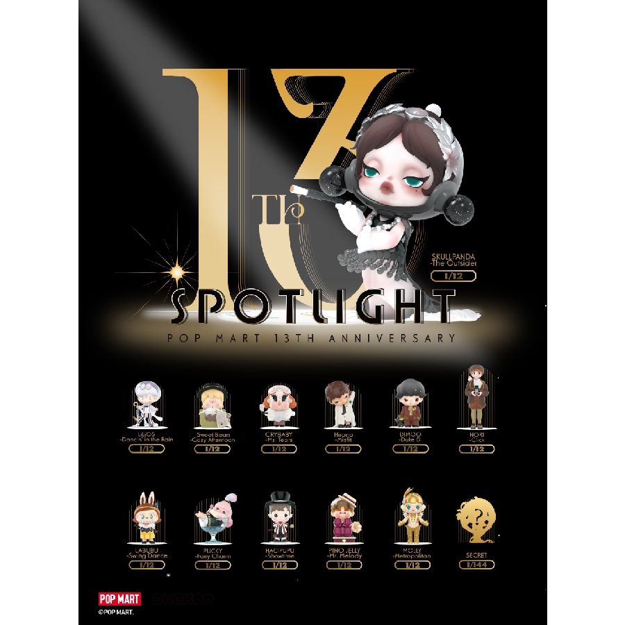 Mô Hình Đồ Chơi POP MART Spotlight 13Th Anniversary 6941848250810 -  Giao hàng ngẫu nhiên