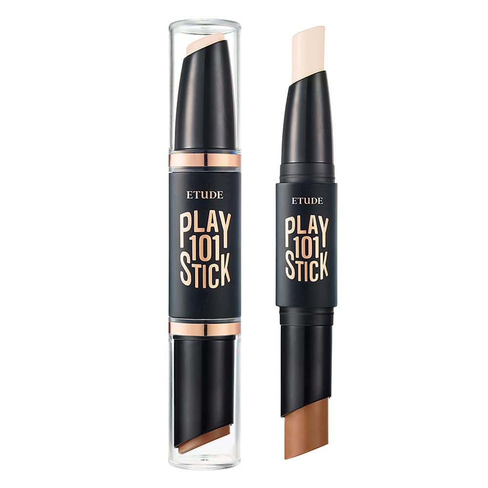 Bút Tạo khối 2 Đầu Play 101 Stick Etude House Stick Contour Duo 5.8g