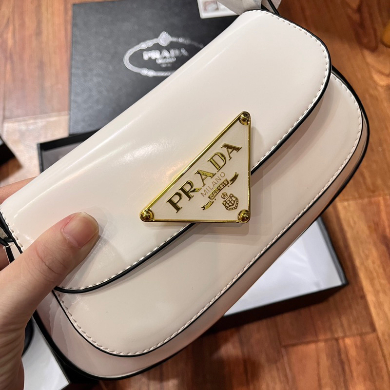 Túi xách nữ PRA mẫu mới 2023 dáng bầu size 20