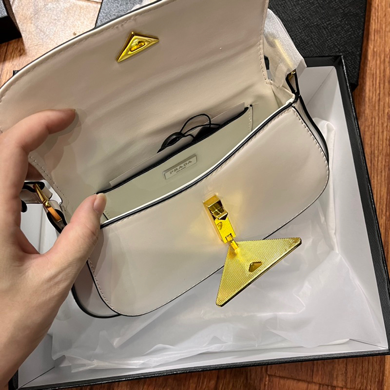 Túi xách nữ PRA mẫu mới 2023 dáng bầu size 20