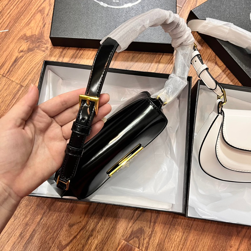 Túi xách nữ PRA mẫu mới 2023 dáng bầu size 20