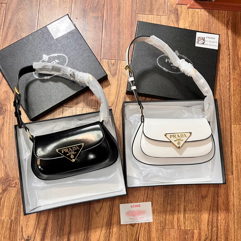 Túi xách nữ PRA mẫu mới 2023 dáng bầu size 20