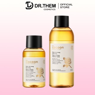 Nước Tẩy Trang Hoa Hồng Cocoon Tẩy Sạch Makeup & Cấp Ẩm 140ml / 310ml- Dr Thêm