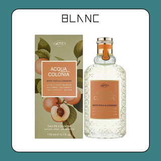   BLANC  Nước hoa Unisex Maurer & Wirtz 4711 Acqua Colonia White Peach & Coriander EDC 170ml 